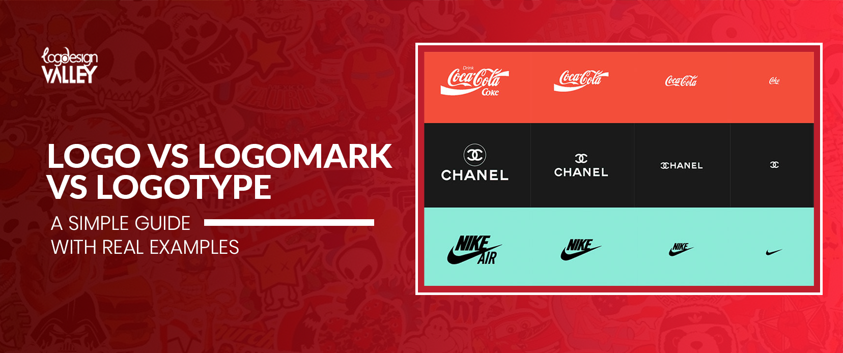 Logotype vs. Logomark vs. Logo | Logo Design Valley