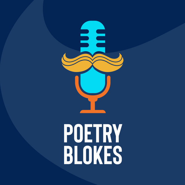 Podcast cover art of poetry blokes | Logo Design Valley