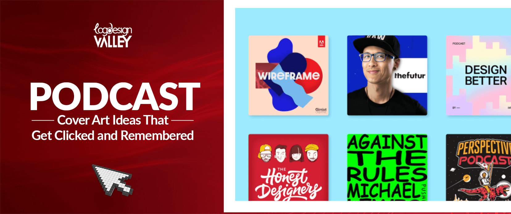 Podcast Cover Art Ideas | Logo Design Valley