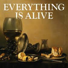Podcast cover art of everything is alive | Logo Design Valley
