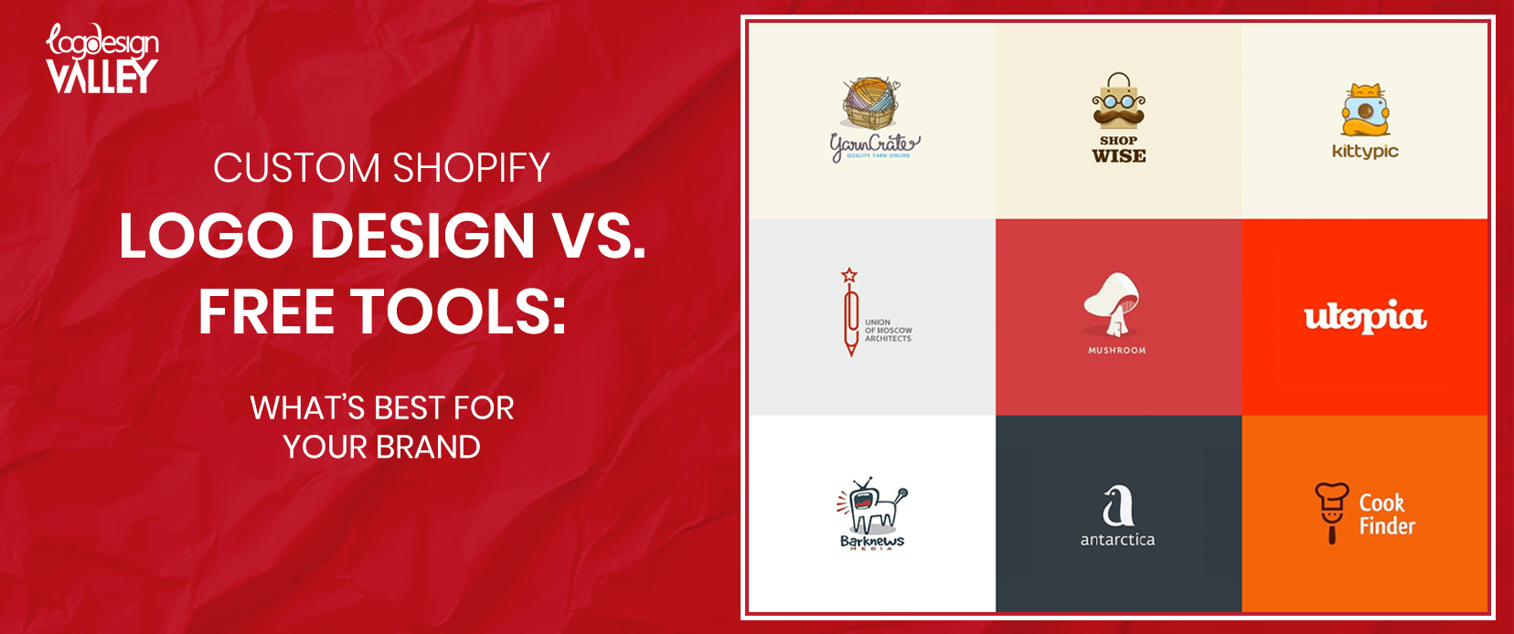 Custom Shopify Logo Design vs. Free Tools: What’s Best for Your Brand