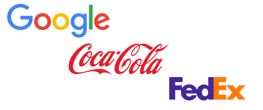 Google logo | Coca Cola logo | FedEx logo | Logotype | Logo Design Valley