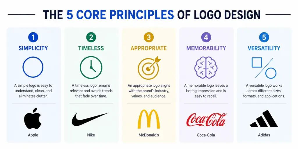 5 Core Principles of Logo Design