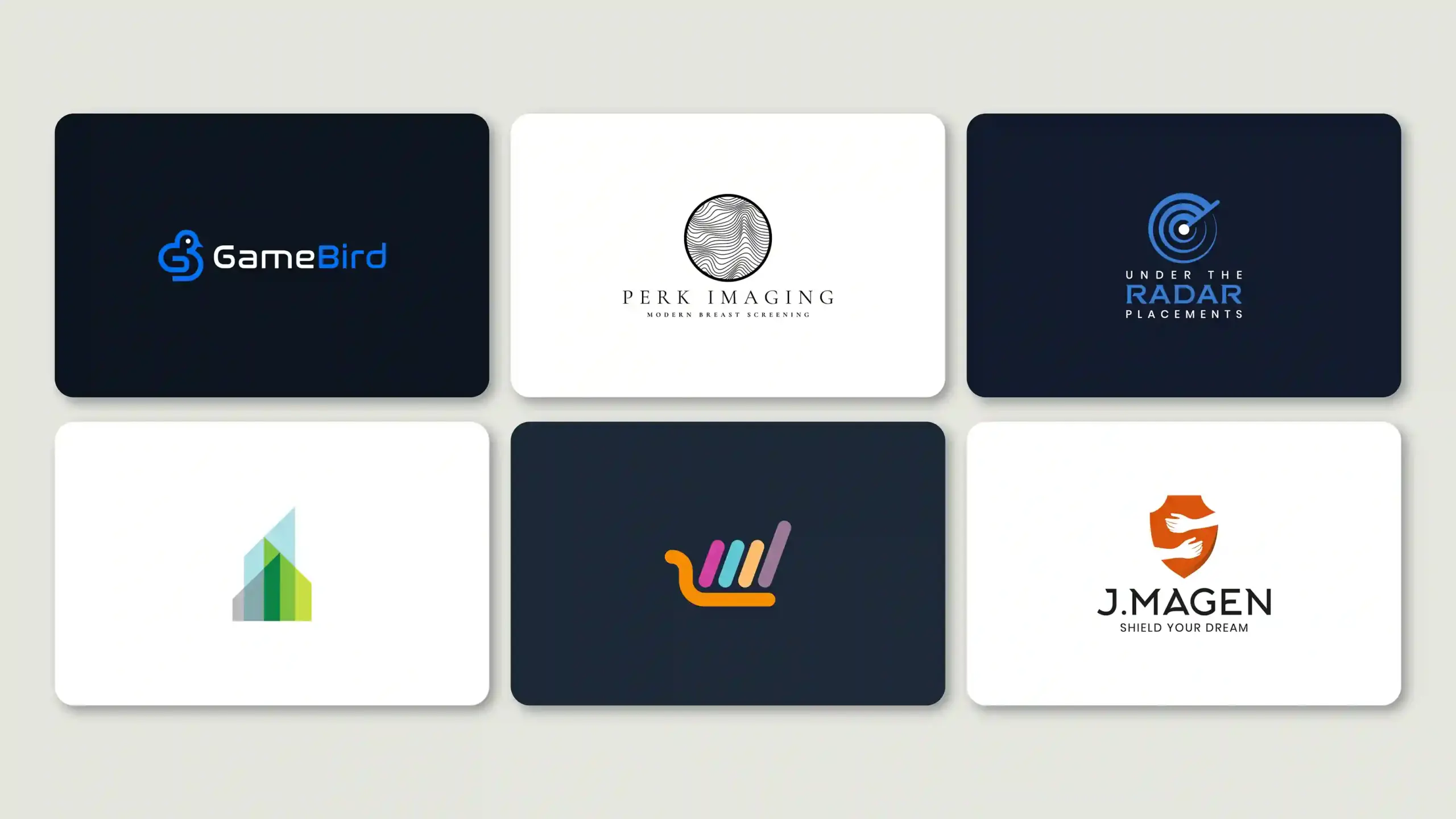 Abstract Logos by logo design firm