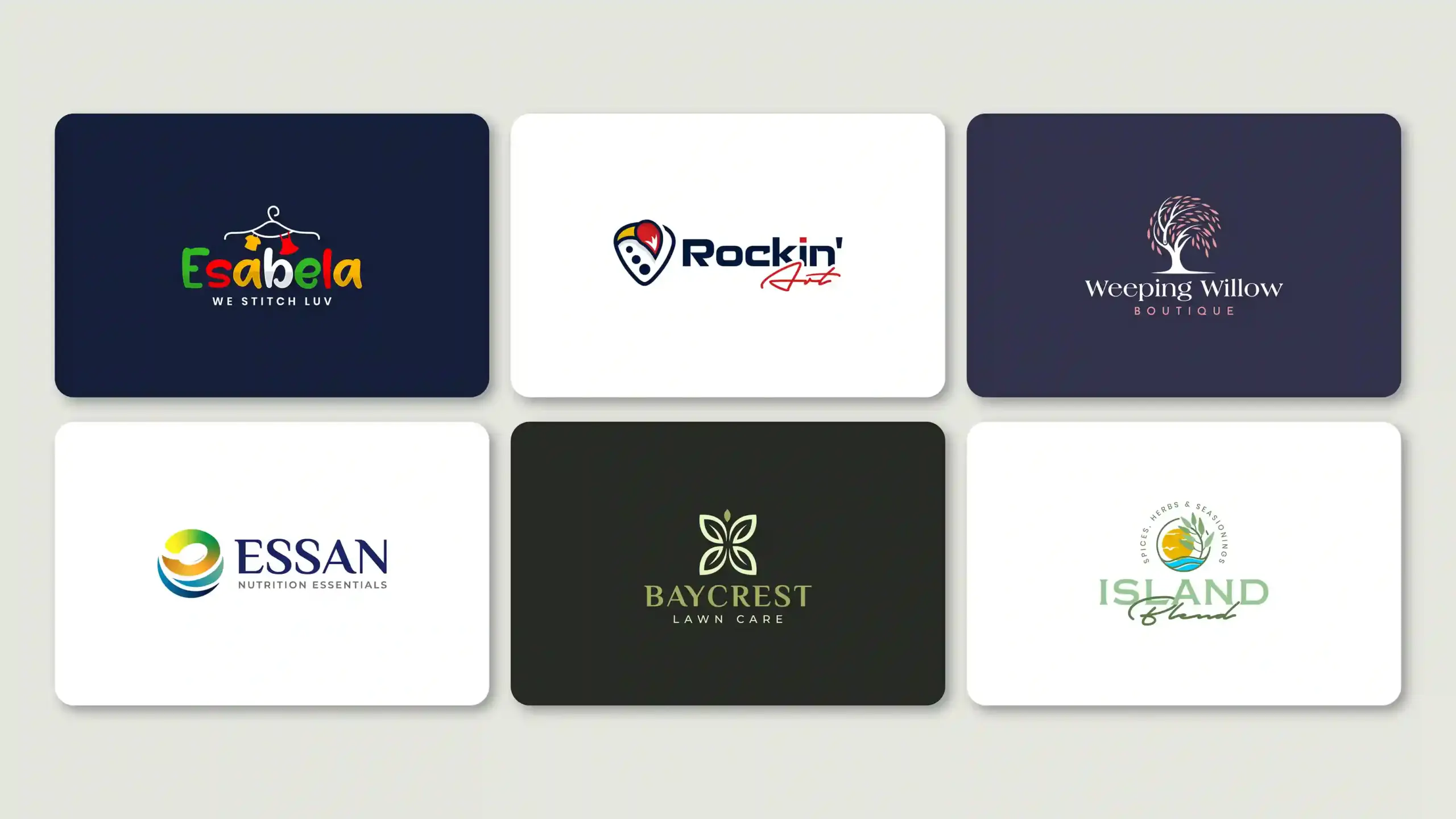 Combination Logos by logo design agency in USA