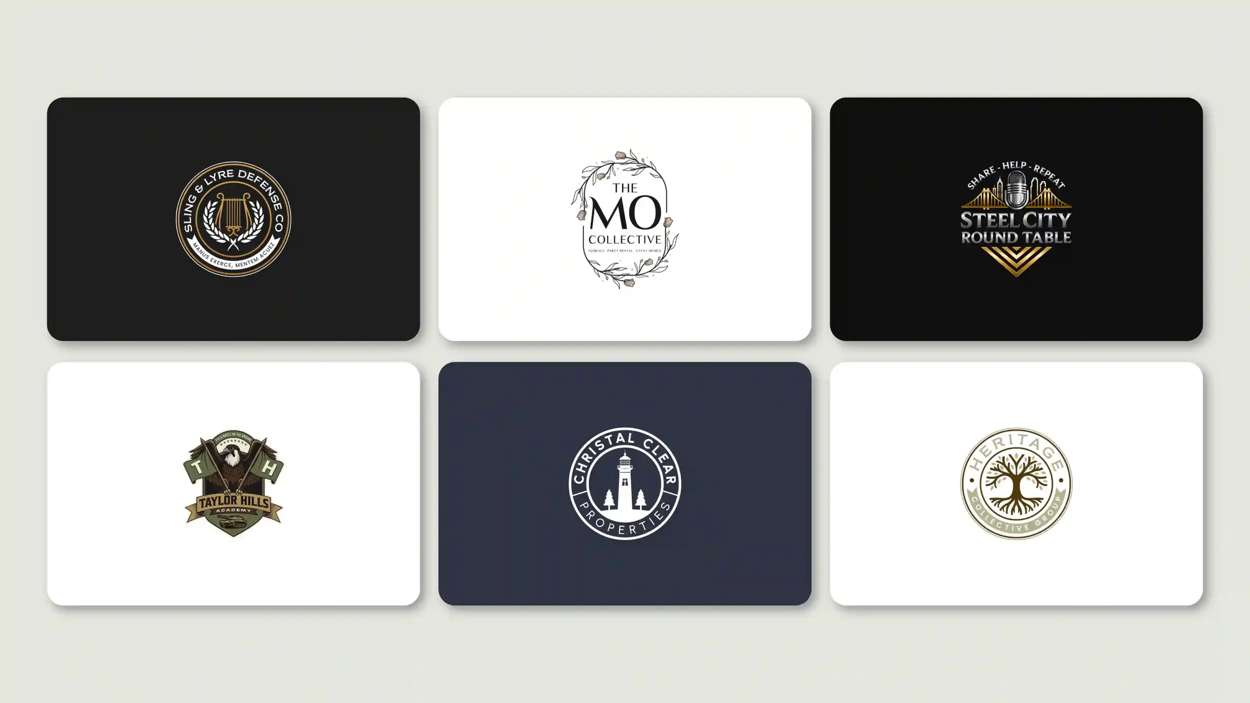 Emblem Logos - logo design services in USA