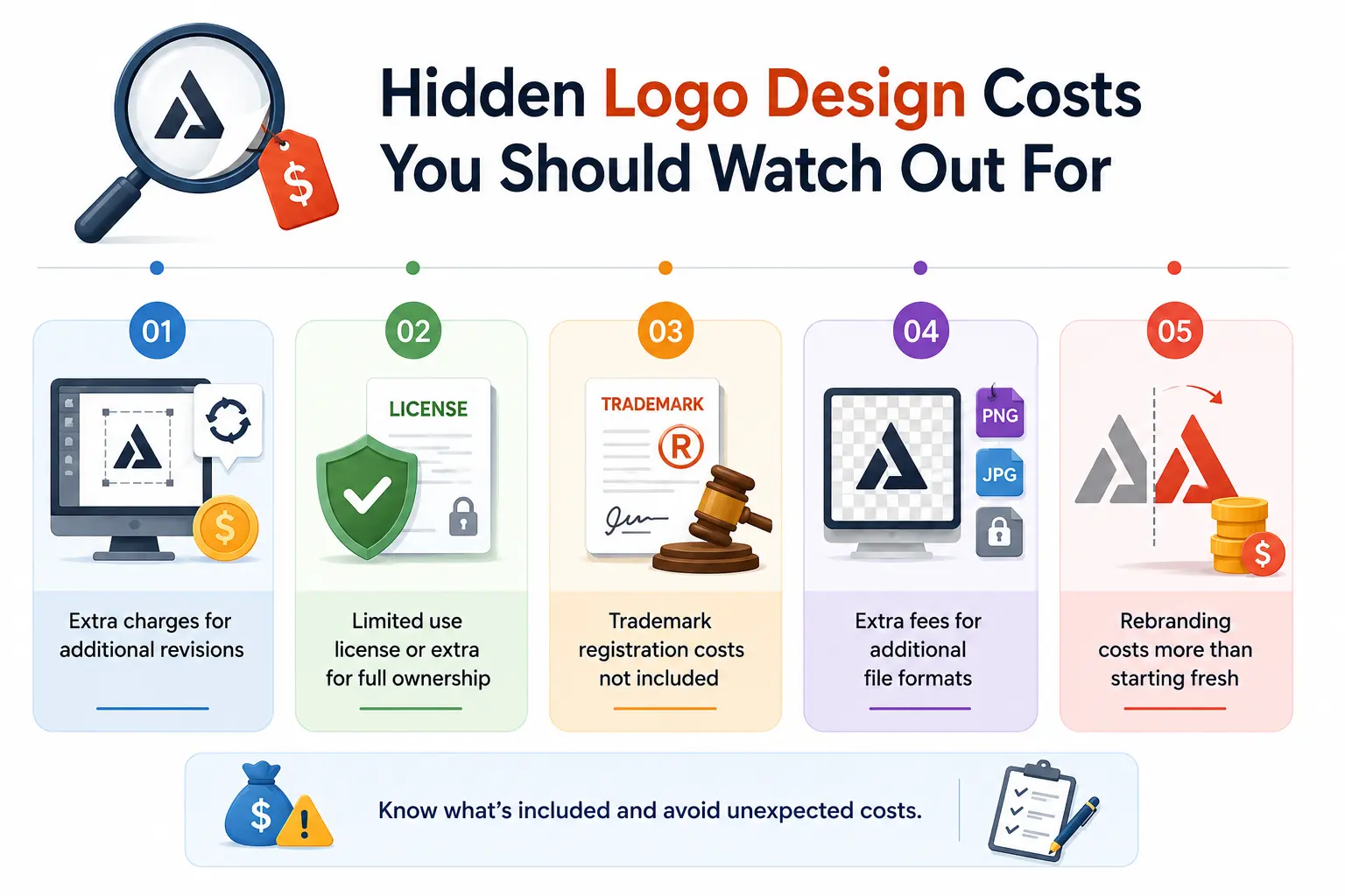 Hidden Logo Design Costs