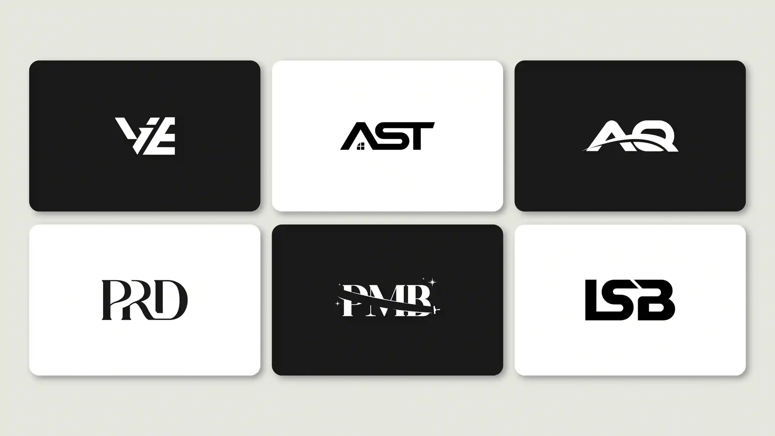 Lettermark logos - logo design agency