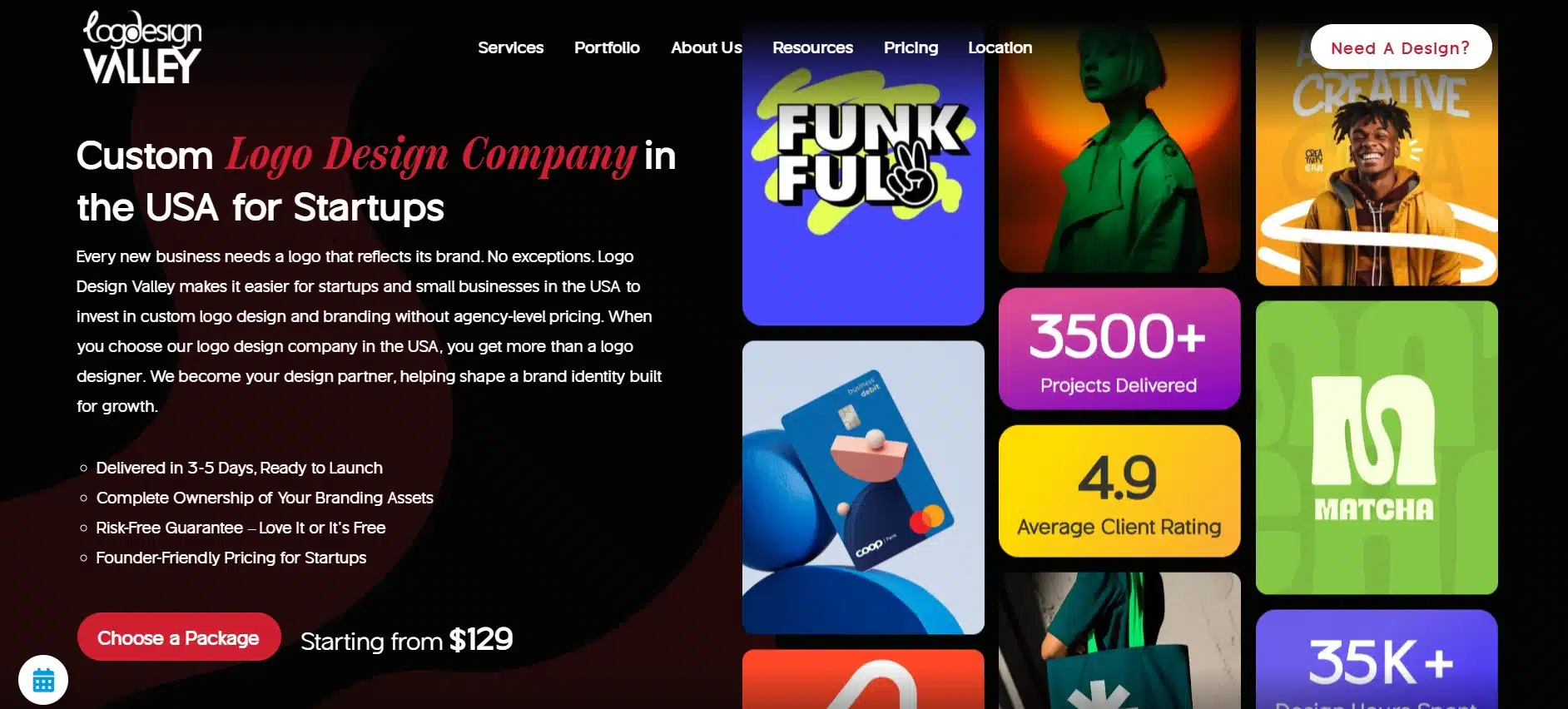 Logo design valley