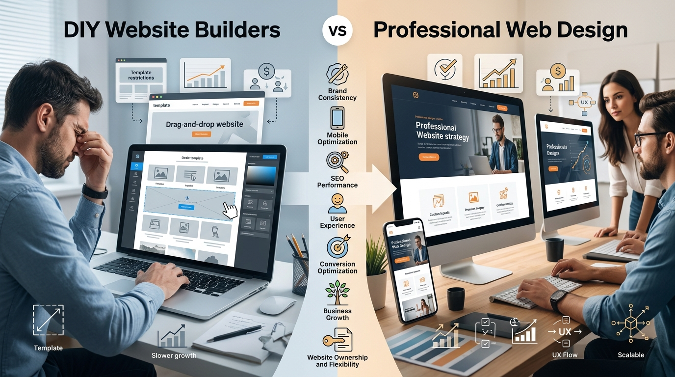 DIY vs Professional Web Designcustom web design services