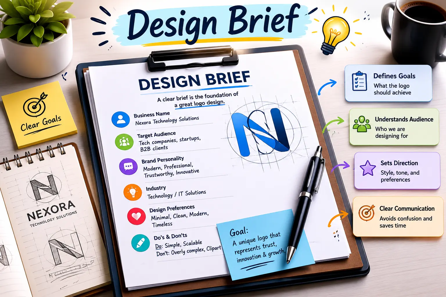 Design Brief - Logo design firm