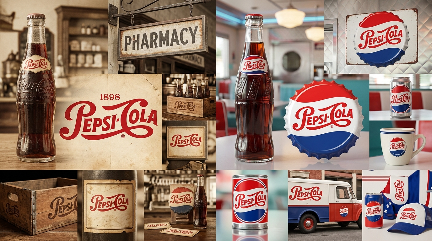Pepsi logos - logo design company