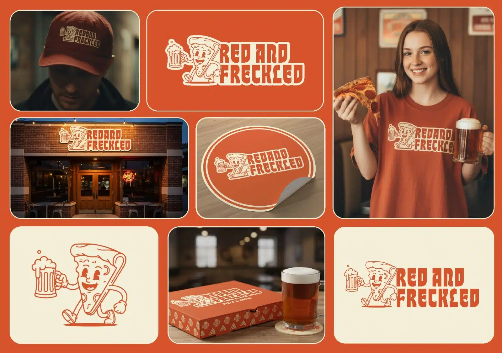 Restaurant logo design - logo design agency